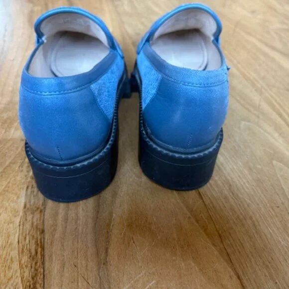 Coach Leah Quilted Denim Loafer - 8.5 - Picture 6 of 12